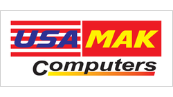 AD USA MAK COMPUTERS logo