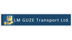 LM GUZE TRANSPORT LTD LM GUZE TRANSPORT LTD logo