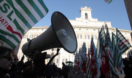 italija - Štrajk blokira puteve 