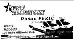 A.P.R  PERIC TRANSPORT logo