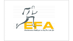 EFA ULUSLARARASI NAKLIYAT VE DIS TIC LTD STI logo