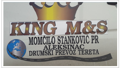 KING M&S logo